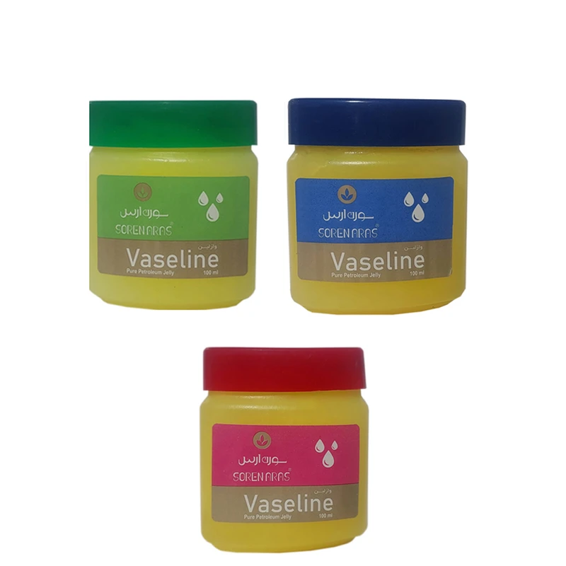 وازلین دست و بدن سورن ارس مدل GBS3 مناسب برای انواع پوست حجم 100 میلی لیتر بسته 3 عددی