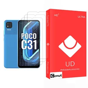 Coconut UD Ultra MIX003 Screen Protector For Xiaomi Poco C31 Pack Of 3