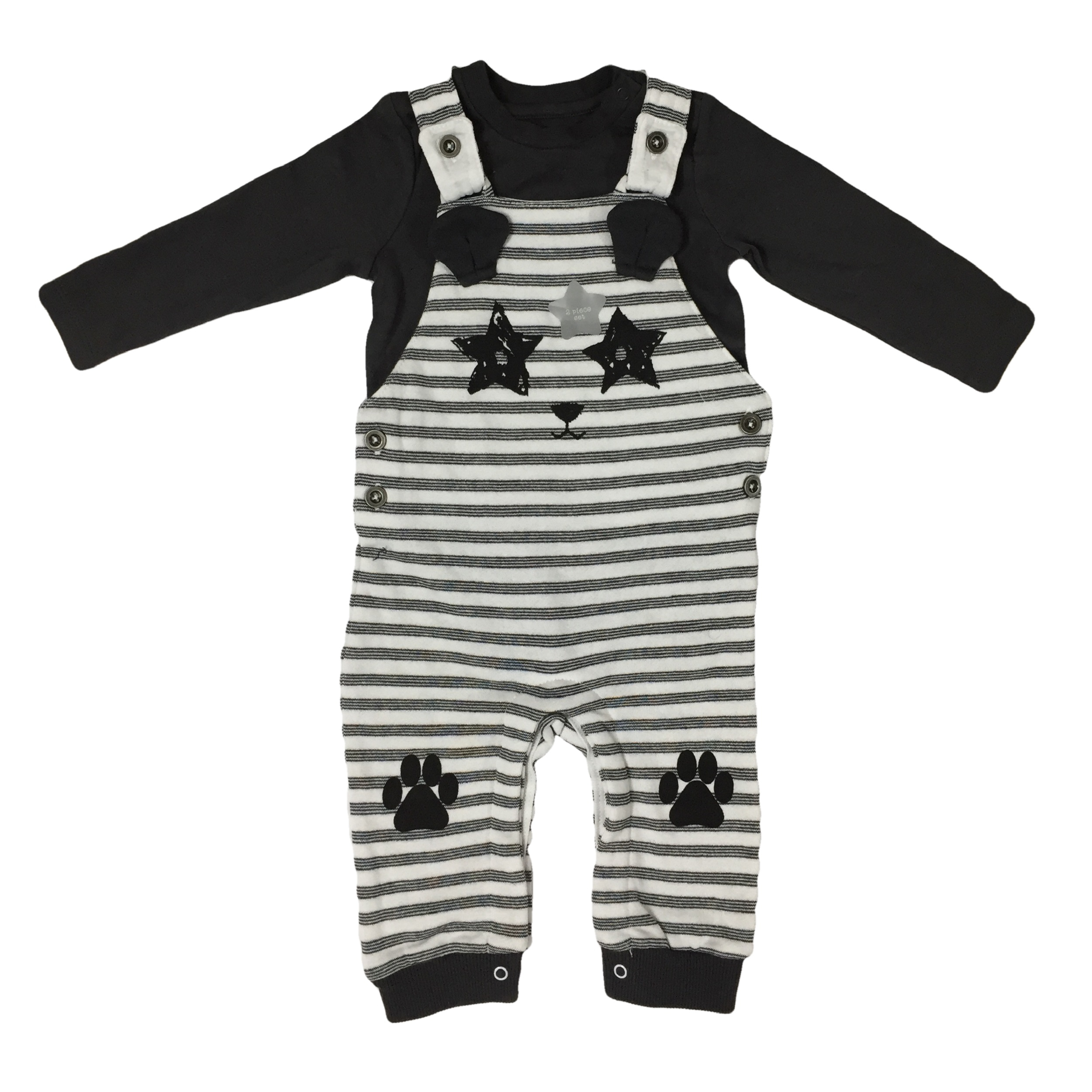 ست بادی و سرهمی نوزادی اف اند اف مدل R777