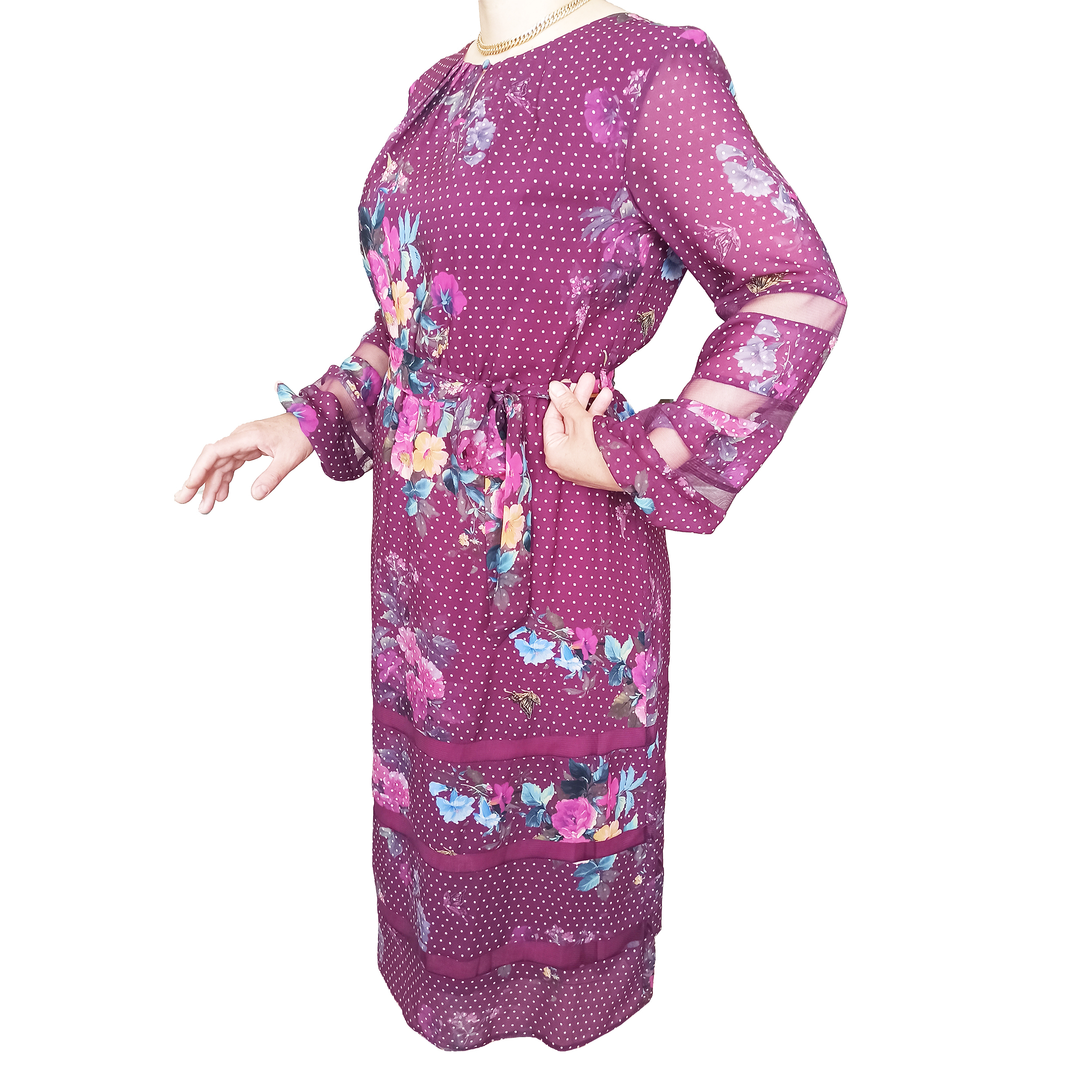 پیراهن زنانه مدل حریر کد KSAS 152