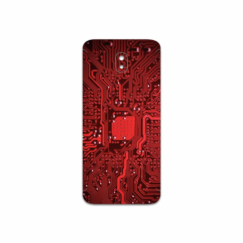 برچسب پوششی ماهوت مدل Red Printed Circuit Board مناسب برای گوشی موبایل سامسونگ Galaxy J7 Pro