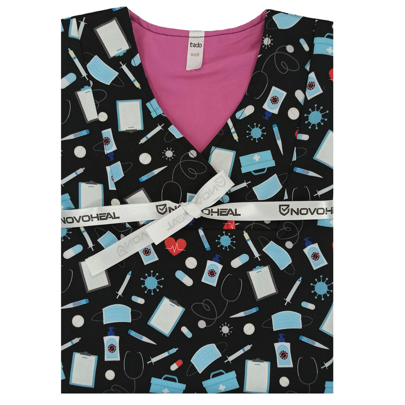 روپوش پزشکی زنانه تادو مدل RO1917