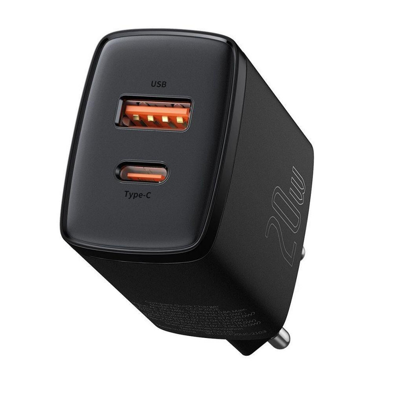 شارژر دیواری باسئوس مدل COMPACT-20W