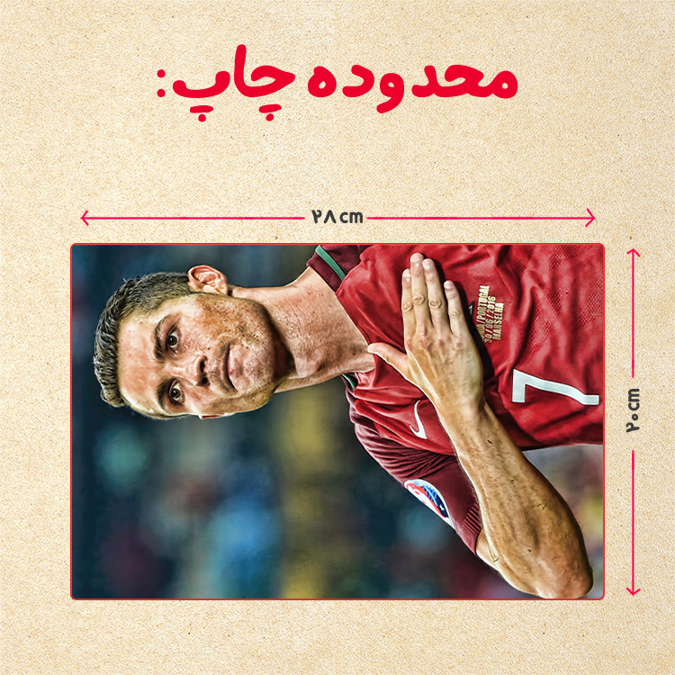 پازل 35 تکه مدل رونالدو کد 319