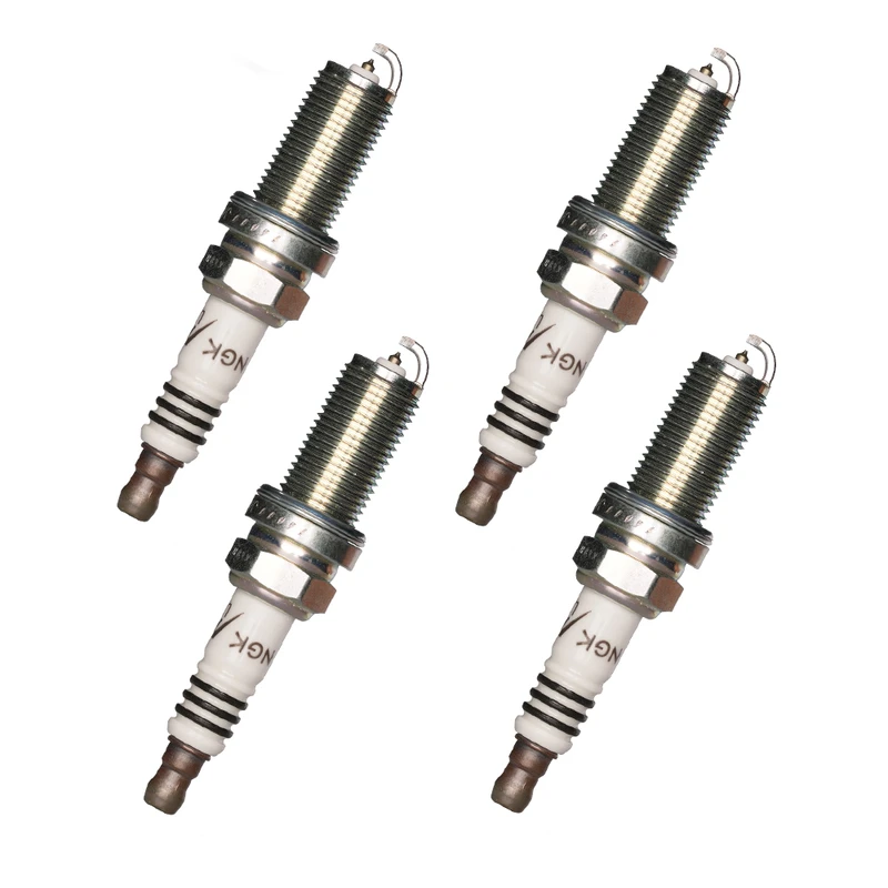 شمع خودرو ان جی کی مدل LFR6AIX-11 6619 پایه بلند تک پلاتین مناسب برای پژو پارس TU5 بسته 4 عددی