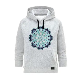 هودی زنانه مدل سنتی کد J52 رنگ طوسی