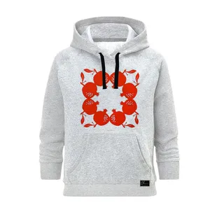 هودی زنانه مدل یلدا کد B142 رنگ طوسی