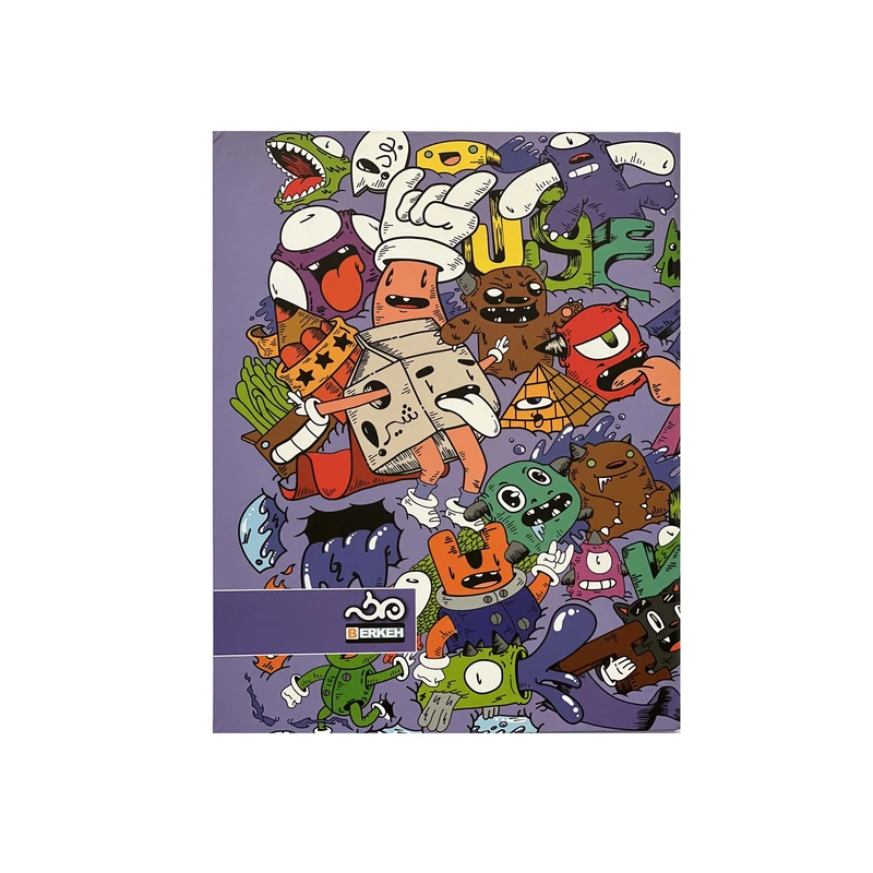 دفتر کلاسوری 100 برگ برکه مدل 26 حلقه کد 3104