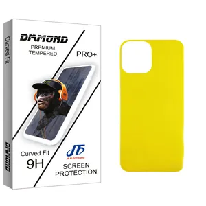 JF Diamond glass Back Protector For Apple Iphone 12 pro max