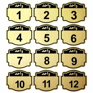 تابلو نشانگر مدل واحد مجموعه 12 عددی