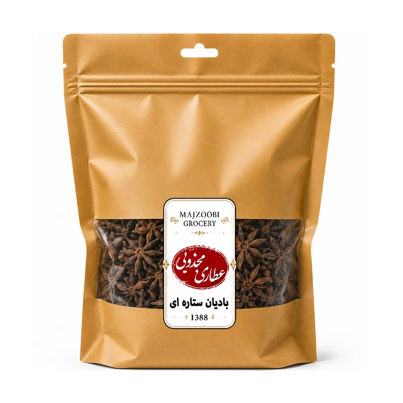 بادیان ستاره ای عطاری مجذوبی - 100 گرم