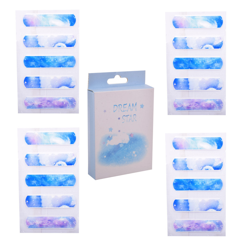 چسب زخم دریم استار مدل Galaxy-B مجموعه 20 عددی چسب زخم دریم استار مدل Galaxy-B مجموعه 20 عددی