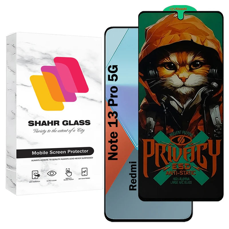 محافظ صفحه نمایش شهر گلس مدل CATPRV مناسب برای گوشی موبایل شیائومی Redmi Note 13 Pro 4G
