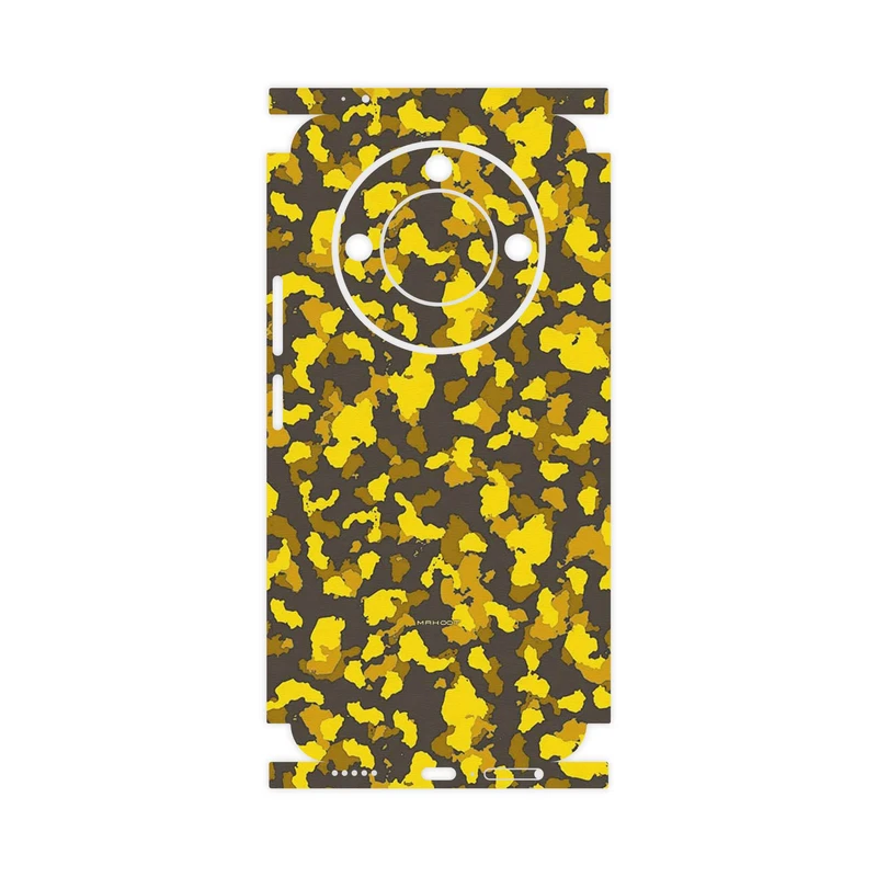 برچسب پوششی ماهوت مدل Yellow Infantry Army-FullSkin مناسب برای گوشی موبایل آنر X9c Smart