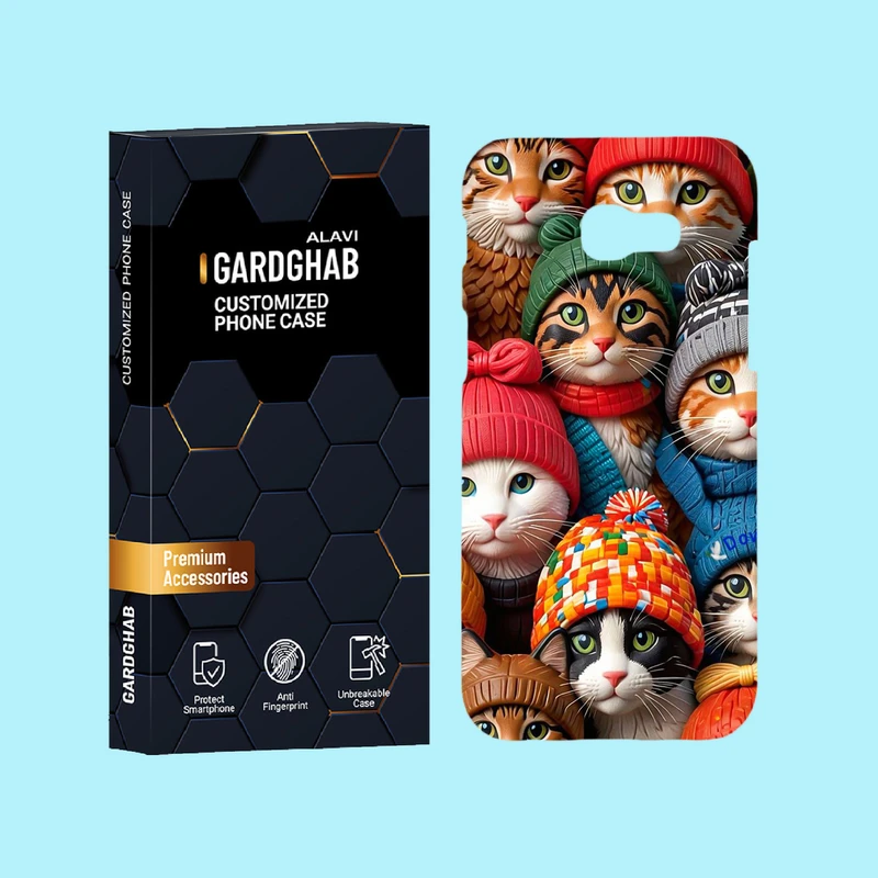 کاور گارد قاب علوی مدل حیوانات مناسب برای گوشی موبایل سامسونگ Galaxy A5 2017 / A520