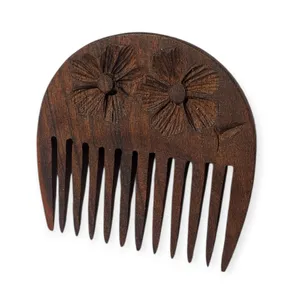 شانه مو مدل چوبی گلدیس