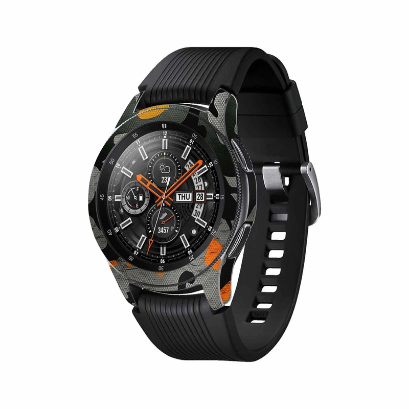 برچسب ماهوت طرح Autumn-Army مناسب برای ساعت هوشمند سامسونگ Galaxy Watch 46mm