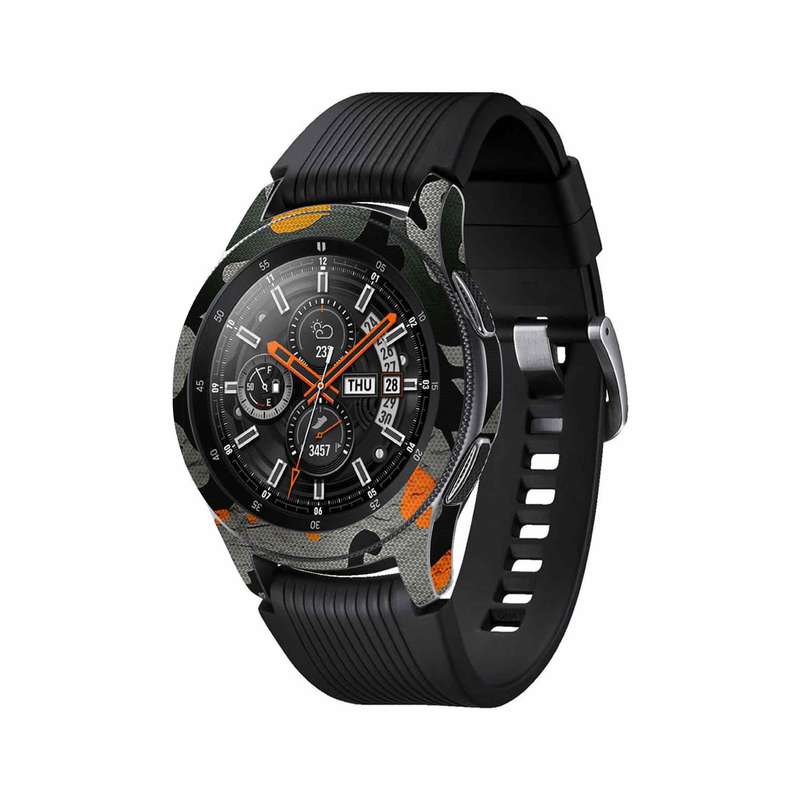 برچسب ماهوت طرح Autumn-Army مناسب برای ساعت هوشمند سامسونگ Galaxy Watch 46mm