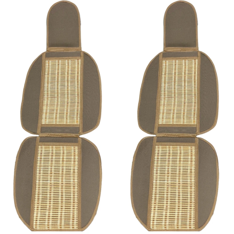 پشتی صندلی خودرو مدل عرقگیر حصیری مجموعه 2 عددی