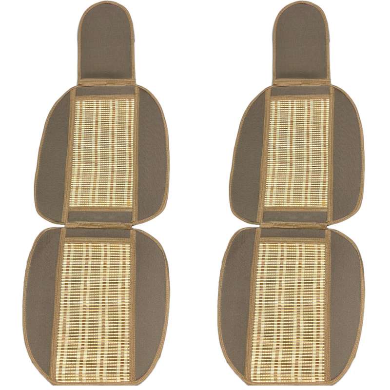 پشتی صندلی خودرو مدل عرقگیر حصیری مجموعه 2 عددی