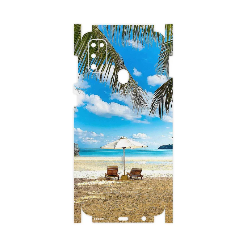 برچسب پوششی ماهوت مدل Beach-FullSkin مناسب برای گوشی موبایل سامسونگ Galaxy M30s