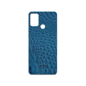MAHOOT Blue-Crocodile-Leather Cover Sticker for Honor 9A