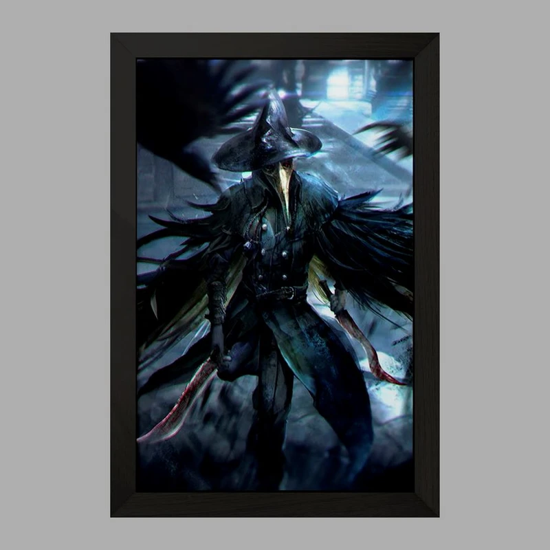 تابلو خندالو مدل بازی بلاد بورن Blood Borne کد 30071