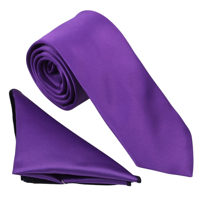 ست کراوات و دستمال جیب مردانه نسن مدل S59