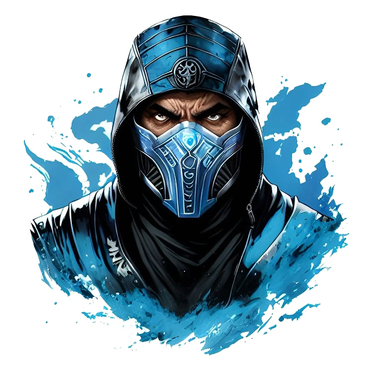 استیکر پارچه و لباس پاد آفرین مدل ساب زیرو کد 1989