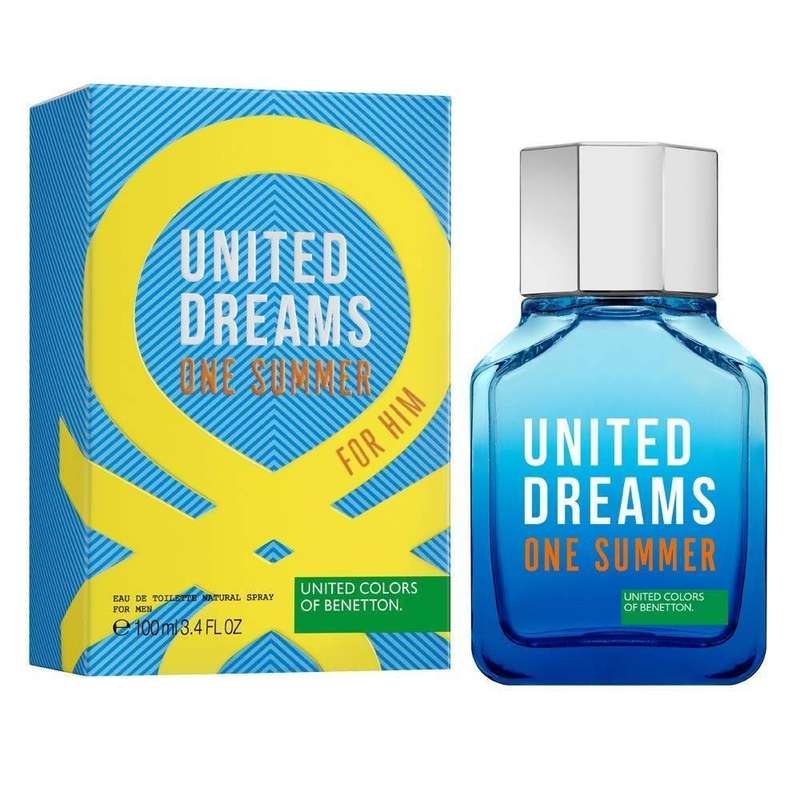 ادو تویلت مردانه بنتون مدل  United Dreams One Summer حجم 100 میلی لیتر