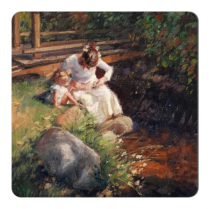  مگنت طرح نقاشی مادر و کودک کد wmg1698