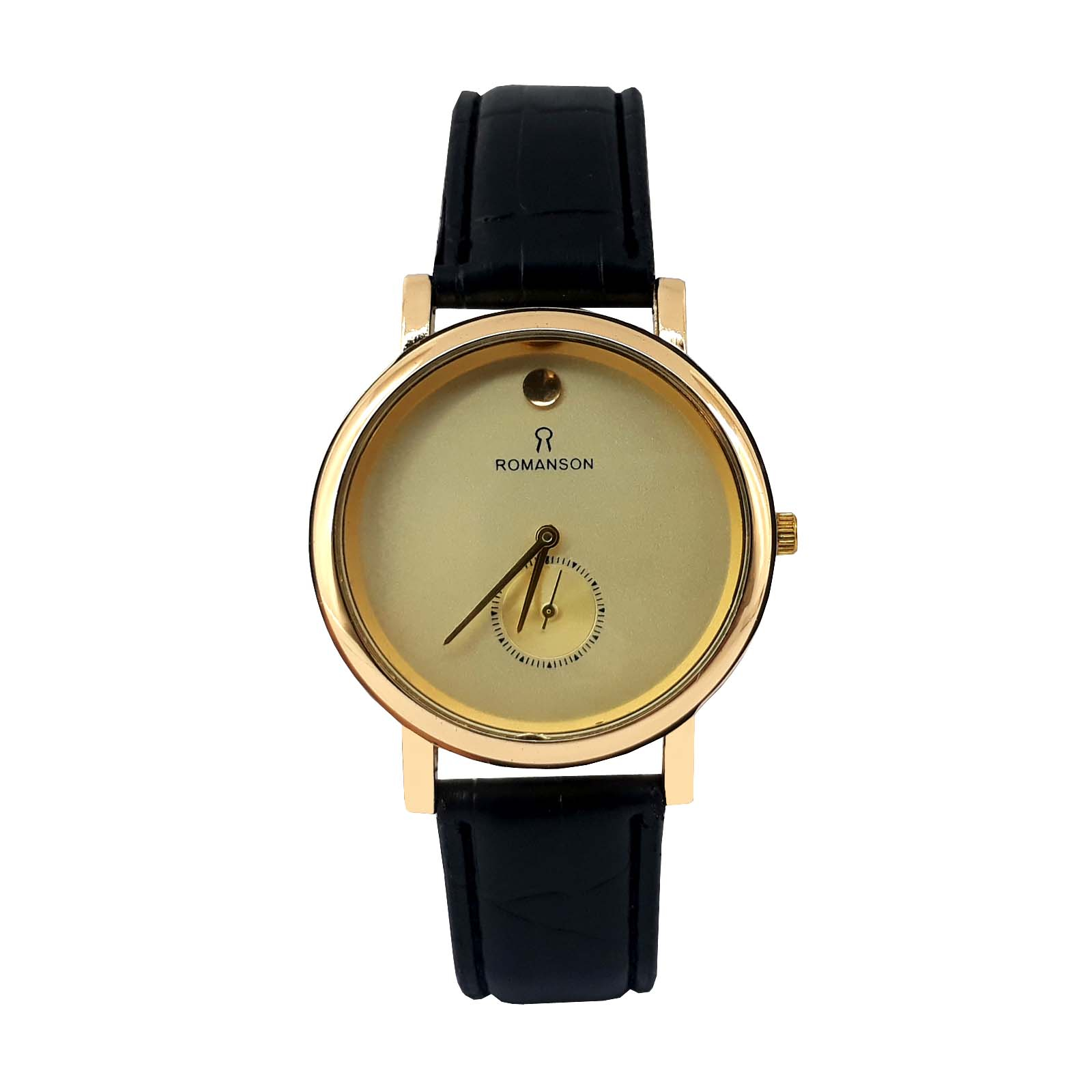 ساعت مچی عقربهای مردانه مدل زیر ثانیه دو موتور فعال کد tm1