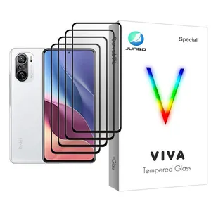 Junbo Viva Glass MIX004 Screen Protector For Xiaomi Redmi K40 Pack Of 4