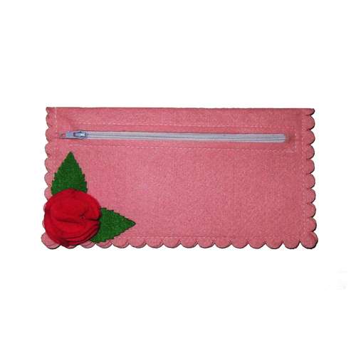 جامدادی نمدی طرح گل 