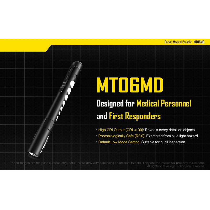 چراغ قوه پزشکی نایت کر مدل MT06MD