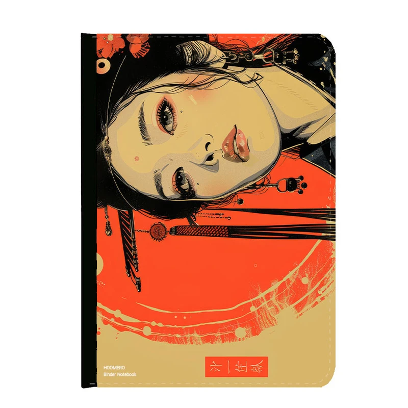 کلاسور هومرو مدل KL1145 طرح دختر ژاپنی فانتزی 