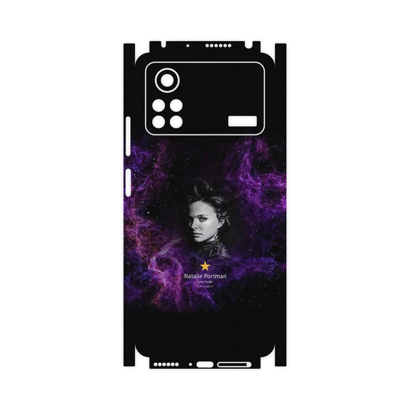برچسب پوششی ماهوت مدل Natalie Portman-FullSkin مناسب برای گوشی موبایل شیائومی Poco X4 Pro 5G