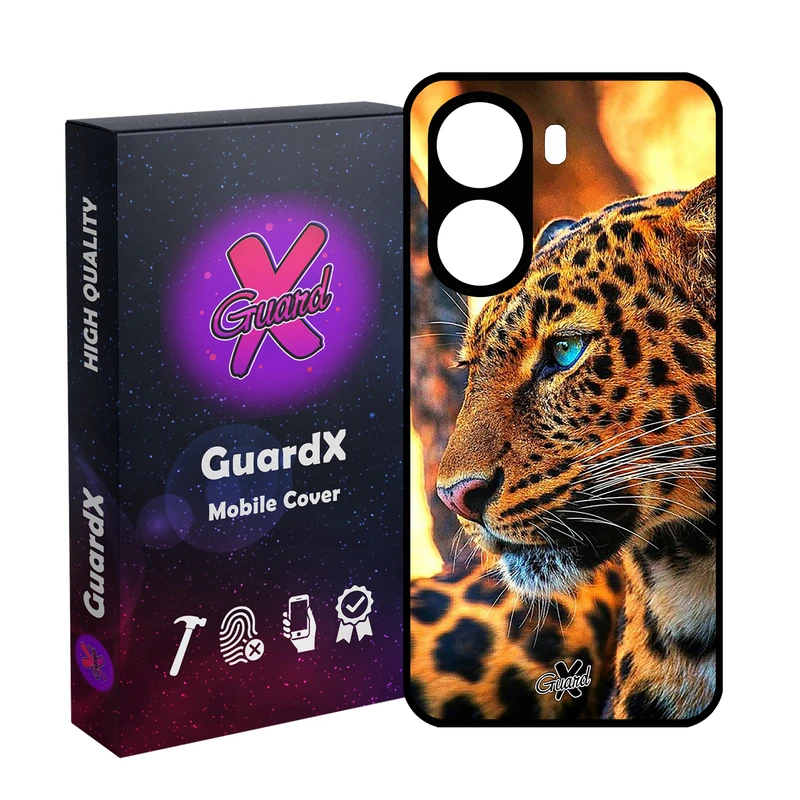 کاور گارد ایکس طرح پلنگ مدل 10237 مناسب برای گوشی موبایل شیائومی Poco X7 Pro