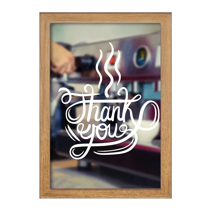 تابلو خندالو مدل Thank You کد F1460