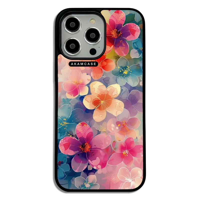 کاور آکام مدل AMC-WA14PROMAX-FLOWERS-42 مناسب برای گوشی موبایل اپل iPhone 14 Pro Max