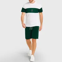 ست تی&zwnj;شرت آستین کوتاه و شلوارک راحتی مردانه مادر مدل Arta