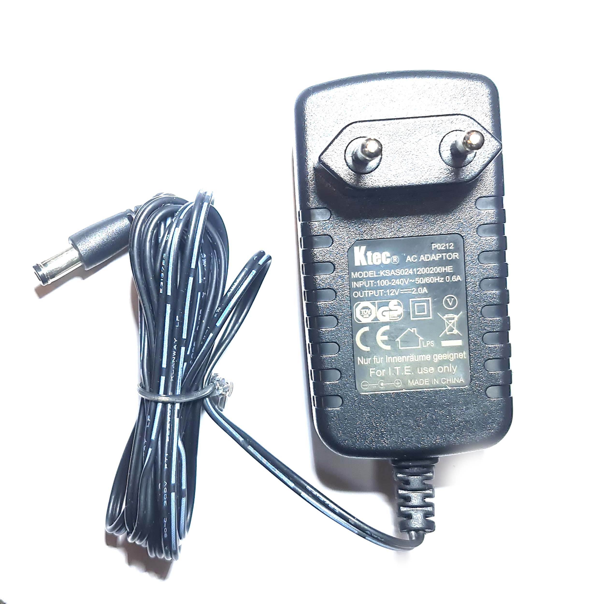 آداپتور 12 ولت 2 آمپر کتک مدل KSRE-12-2