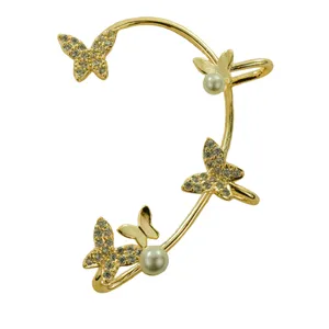 گوشواره زنانه وای اس ایکس مدل پروانه کد U134