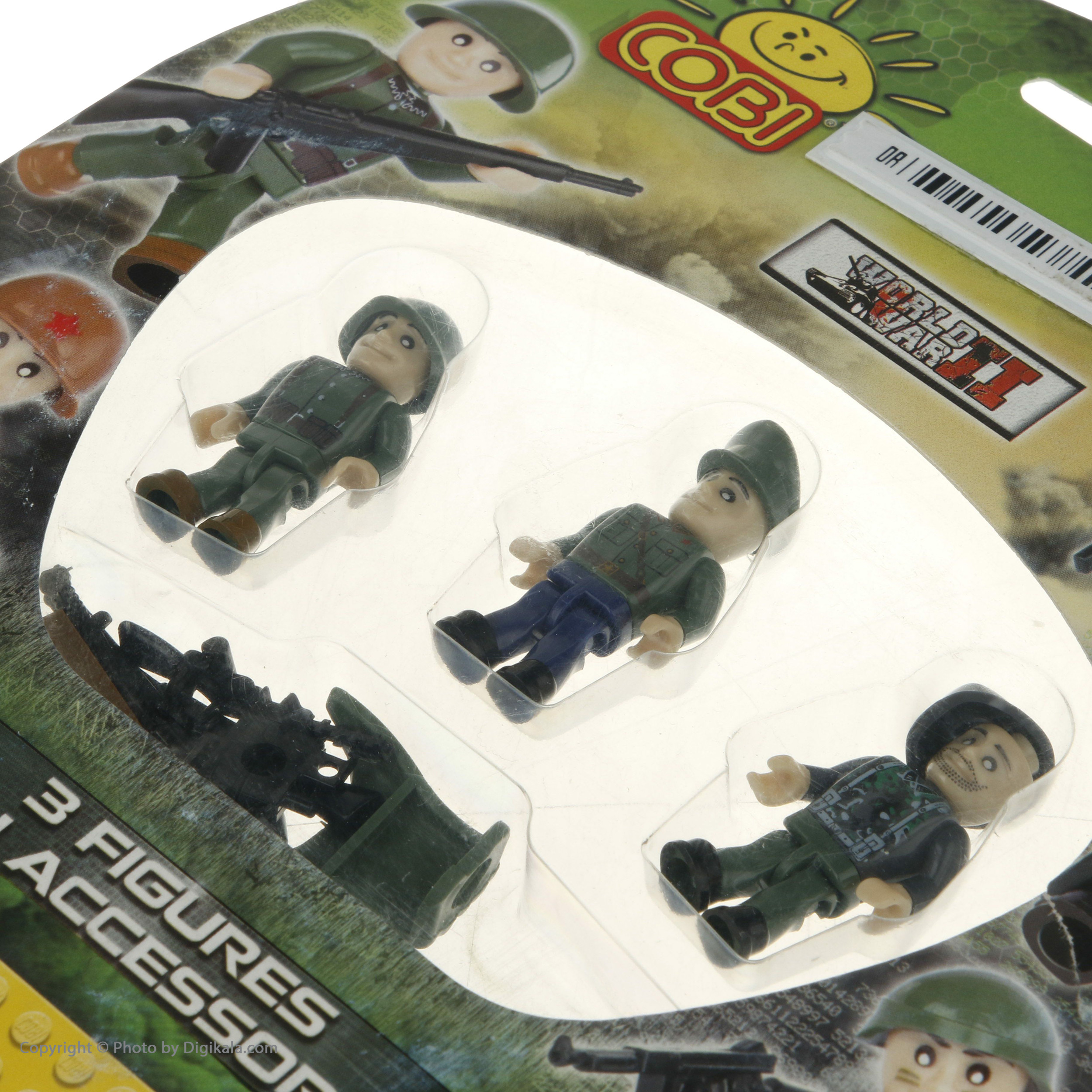 ست اسباب بازی جنگی کوبی مدل SMALL ARMY کد 04
