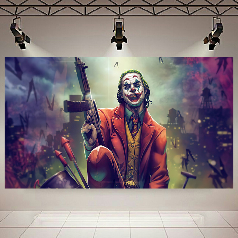 تابلو بوم طرح جوکر مدل Art کد AR3960