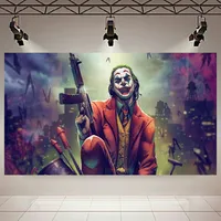 پوستر پارچه ای طرح جوکر مدل Art کد AR18070