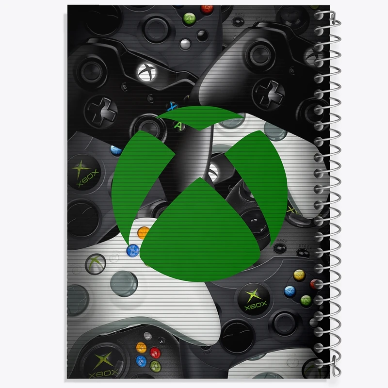 دفتر نقاشی 50 برگ خندالو طرح X Box کد F2526