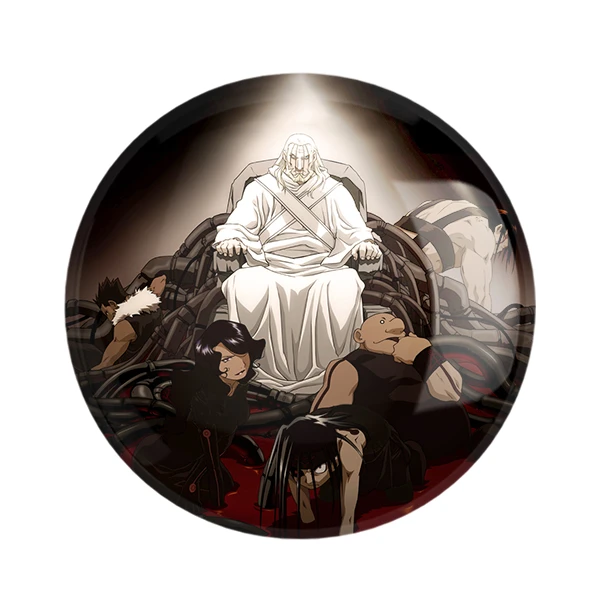 مگنت خندالو طرح پدر انیمه کیمیاگر تمام فلزی Fullmetal Alchemist کد 12671