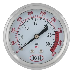 گیج 30 بار مدل KHC-30 سایز 1/4 اینچ