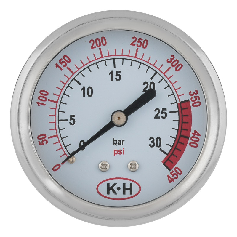 گیج 30 بار مدل KHC-30 سایز 1/4 اینچ